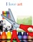 I love art mixed medium creative blank coloring book 324 pages 8x10