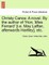 Christy Carew. a Novel. by the Author of 'Hon. Miss Ferrard' [I.E. May Laffan, Afterwards Hartley], Etc. Vol. I.