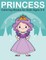 Princess Coloring Books for Kids Ages 2-4