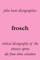 Frosch. Critical Discography of the Strauss Opera Die Frau Ohne Schatten. [The Woman Without a Shadow].