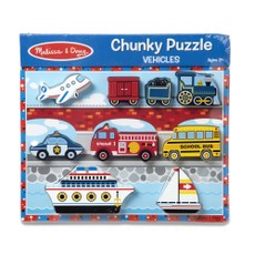MELISSA & DOUG  Puzle "Transportlīdzekļi"