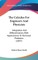 The Calculus For Engineers And Physicists