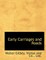 Early Carriages and Roads