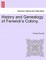 History and Genealogy of Fenwick's Colony.
