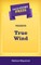 Short Story Press Presents True Wind