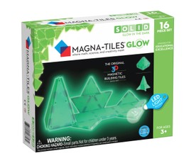 MAGNA-TILES Magnetic building tiles Glow, 16 pcs