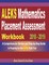 ALEKS Mathematics Placement Assessment Workbook 2018 - 2019