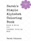 Sarah's Simple Alphabet Coloring Book - Black & White A-Z Coloring Book