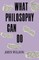 What Philosophy Can Do