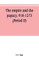 The empire and the papacy, 918-1273 (Period II)