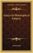 Essays on Philosophical Subjects