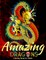 Amazing Dragons Coloring Book for Adults