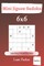 Mini Jigsaw Sudoku - 200 Very Hard Puzzles 6x6 (book 4)