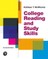 College Reading and Study Skills