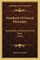 Handbook of Natural Philosophy