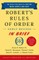 Robert's Rules of Order Newly Revised in Brief, 3rd Edition