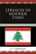 Lebanon in Modern Times