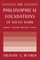 The Philosophical Foundations of Social Work