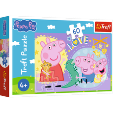 TREFL PEPPA PIG Puzzle, 60 pcs