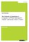 The Character of Desdemona. A Comparison of William Shakespeare's Othello and Thomas D. Rice's Otello