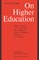 On Higher Education
