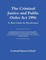 The Criminal Justice and Public Order ACT 1994