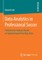 Data Analytics in Professional Soccer