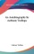 An Autobiography by Anthony Trollope