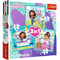 TREFL GABBY´S DOLLHOUSE Pužļu komplekts 3in1