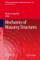 Mechanics of Masonry Structures