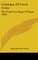 Catalogue of Greek Coins