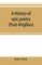 A history of epic poetry (post-Virgilian)