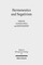 Hermeneutics and Negativism