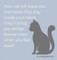 Condolence book for cats (hardback cover)