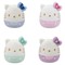 SQUISHMALLOWS HELLO KITTY W21 Plīša rotaļlieta Embossed Bows, 20 cm