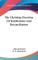 The Christian Doctrine Of Justification And Reconciliation