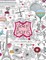 Love Paris Adult Coloring Book