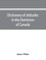 Dictionary of altitudes in the Dominion of Canada