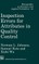 Inspection Errors for Attributes in Quality Control