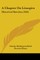 A Chapter On Liturgies