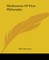Meditations Of First Philosophy