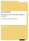 Development of the Craft Beer Industry in Germany
