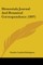 Memorials Journal And Botanical Correspondence (1897)