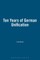 Ten Years of German Unification