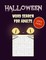 Large Print Halloween Word Search