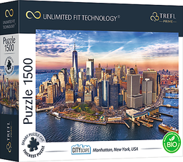 TREFL Prime Puzzle Cityscape Manhattan, 1500 pcs TREFL Prime Puzzle Cityscape Manhattan, 1500 pcs