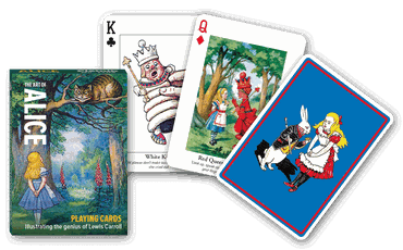 PIATNIK playing cards Alice in Wonderland