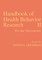 Handbook of Health Behavior Research II
