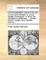 Lord Chesterfield's Advice to His Son, on Men and Manners