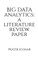 Big Data Analytics